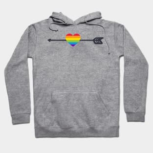 LGTBQ Love Arrow Hoodie